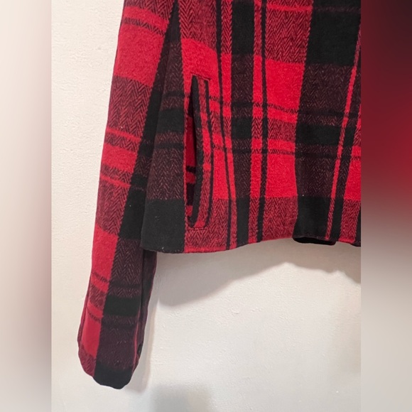 Out of the Woods Red Plaid Jacket - Picture 6 of 12